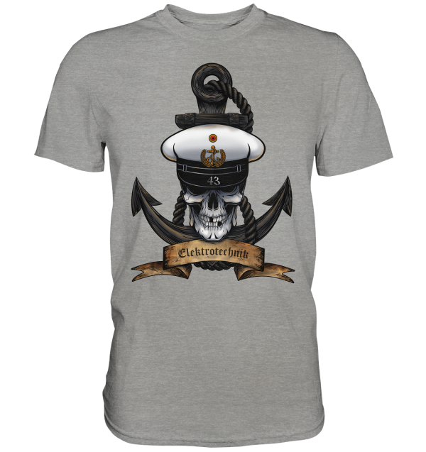 Marine 43 - Elektrotechnik  - Premium Shirt Verkauf – Bild 3
